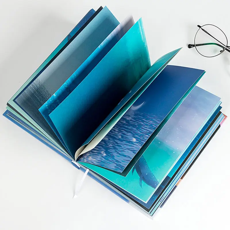 

224 страниц персонализированный креативный дневник цветная страница иллюстрация милый блокнот студенческий планировщик блокнот-ежедневник дневник