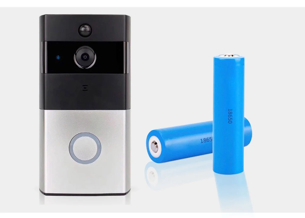 Ring Doorbell With Camera WiFi Video Wireless Intercom 720P Bell Chime Two-Way Audio APP Control For iOS Android Battery Powered
