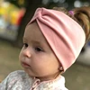 Good Buy Baby Headband Turban Hair-Accessories Knotted Wide-Elastic Cute Solid Twisted oXKnVQMw