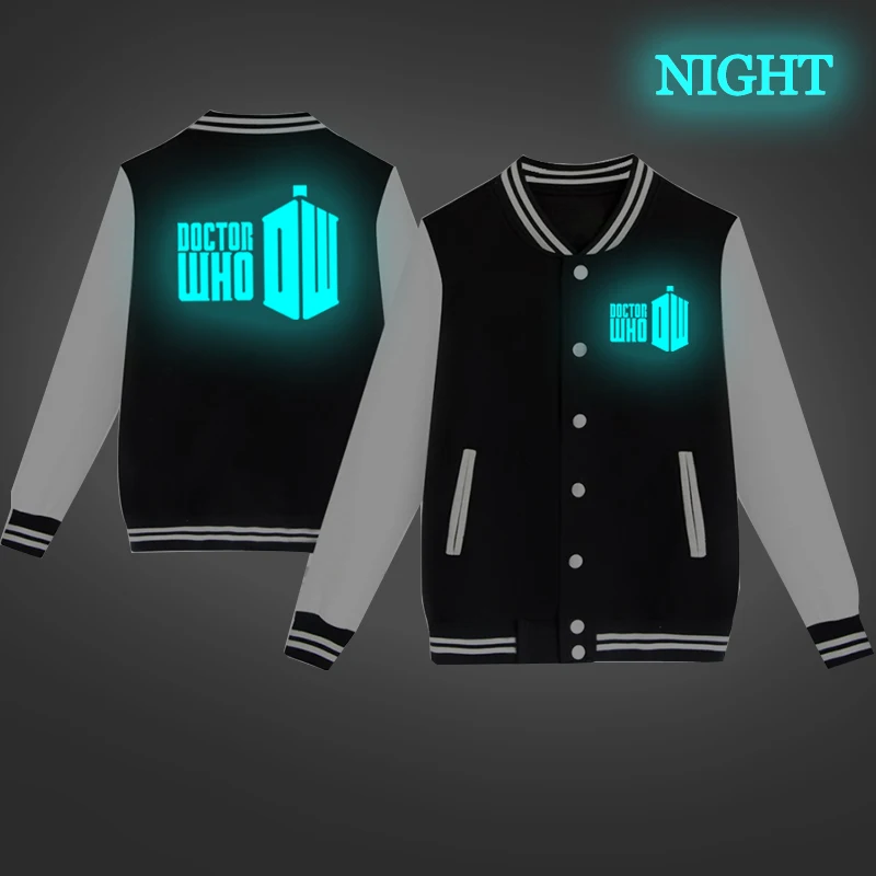 baseball jacket 13 Бейсбольная Куртка Doctor Who, толстовка в стиле хип-хоп, унисекс, Harajuku, бейсбольная ветровка, Женская Мужская куртка, пальто, уличная одежда, спортивный костюм - Цвет: baseball jacket 13