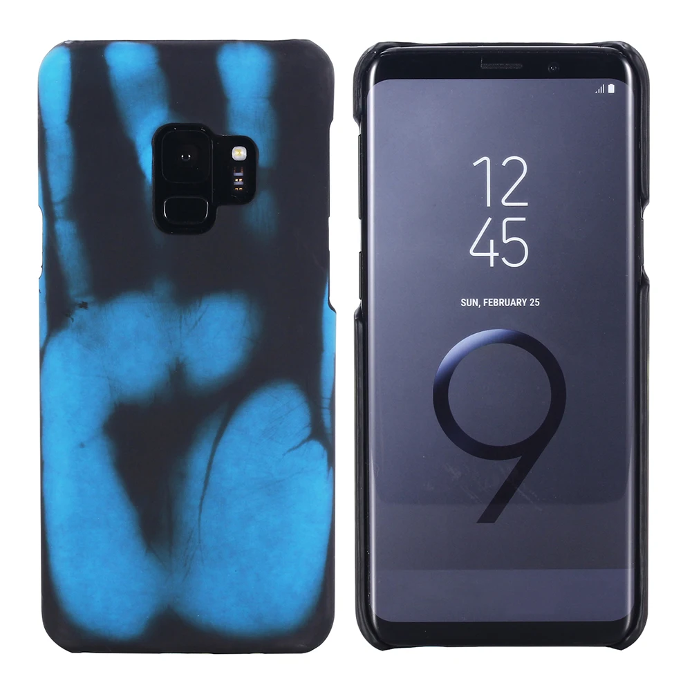 Хит продаж термочувствительный чехол для Samsung S8 S9 S10 Plus S7 Edge телефона|Бамперы| |