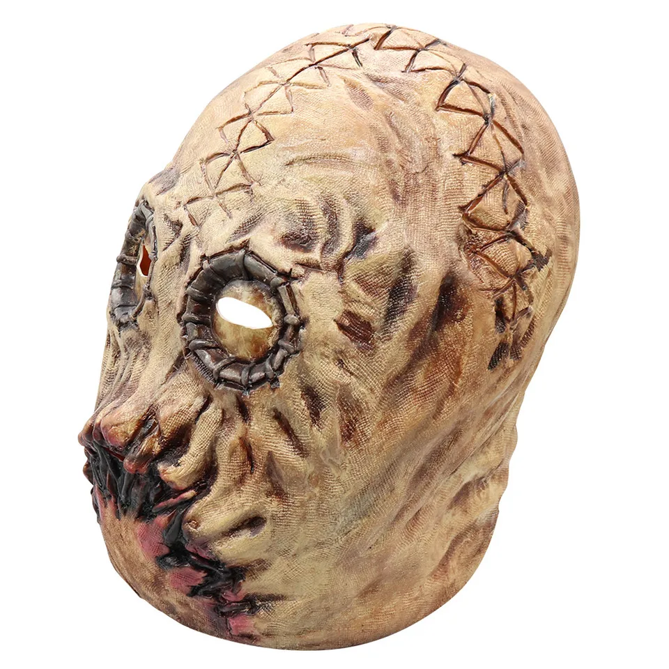 Scary Mask Halloween Bloody Style Mask Melting Face Adult Latex