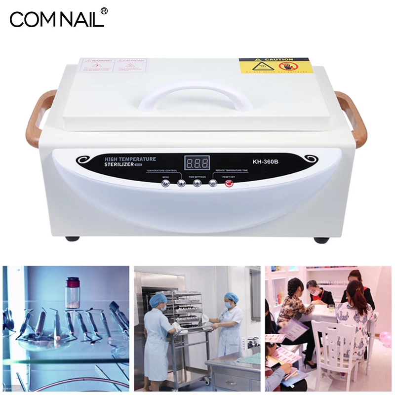 

220V High Temperature Sterilizer Electric Manicure Nail Tools Disinfection Cabinet Portable Equipment Sterilizing Tool