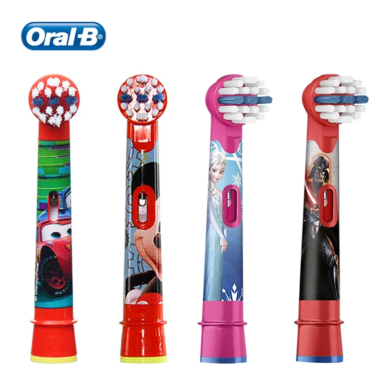 

Oral B EB10 Children Electric Toothbrush Heads Frozen Utral Soft Tooth Brush Heads Round Replaceable Brush Heads for 3+ Kids