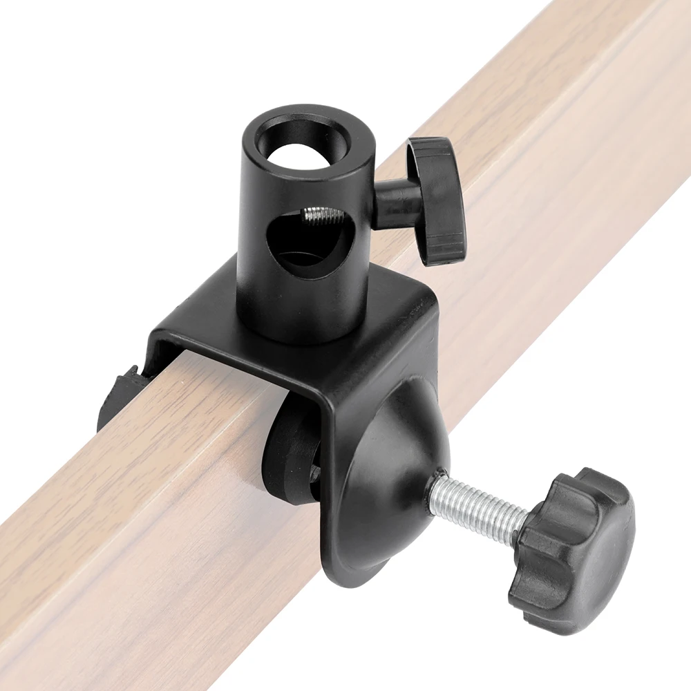 KIMRIG C Clamp Lock-grip Leuchte Mit Licht Stehen Kopf Adapter Unterstützung Klemm Desktop Halterung Stehen Für Foto studio – Detail 8