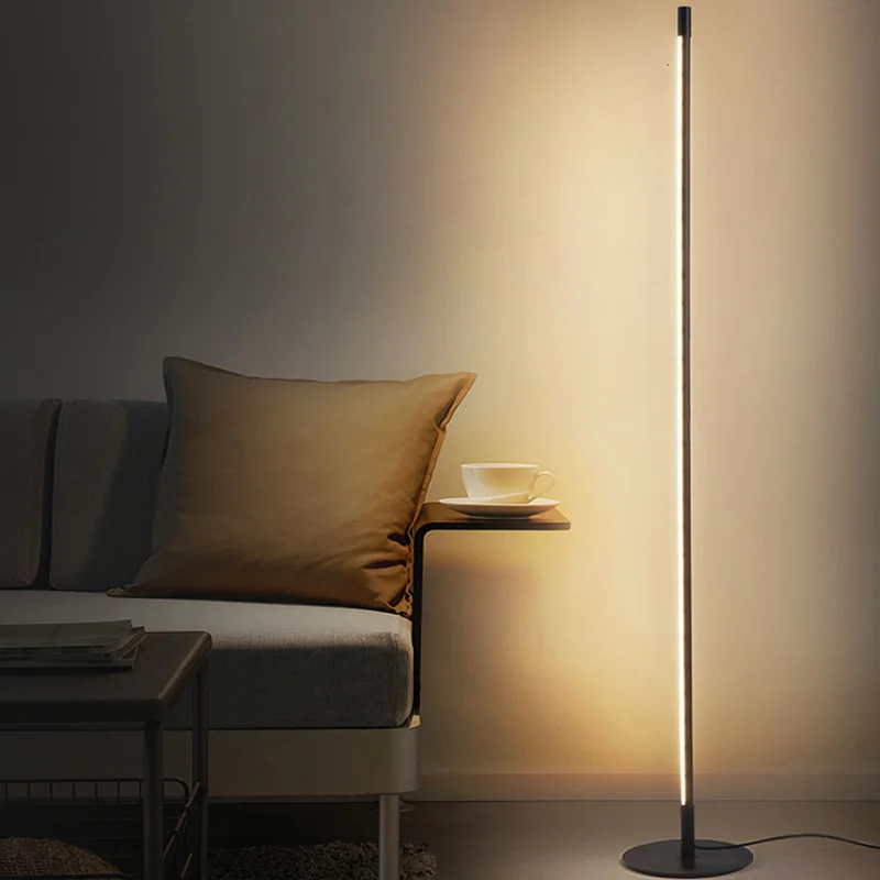  Led modern simple floor lamp standing lamp art decoration nordic style for living room bedroom stud - 4000136052397