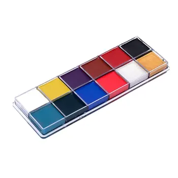 

12-color oil paint Makeup artist's drama performance makeup oil paint Halloween makeup oil paint body paint pigment