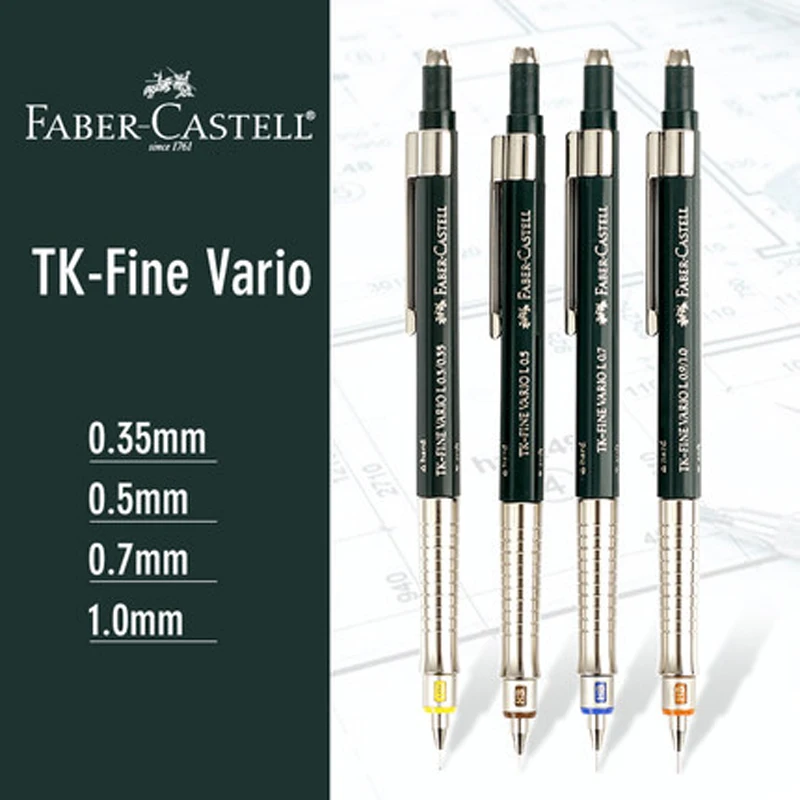 Автоматический карандаш Faber-Castell Mobile Pencil 1 шт. TK-Fine Vario L 0 3/0 5/0 7/0 9 мм