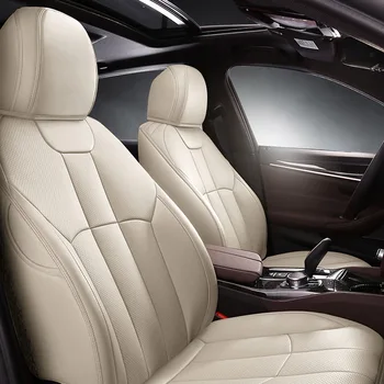 

Ynooh Car seat cover for mazda 360 car seat cover 7 seater 3 rows Light beige color or white beige colour Airbag comparability