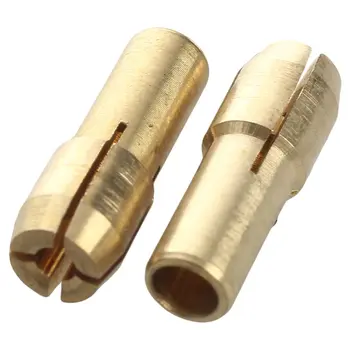 

New 10 Pieces Mini Drill Brass Collet Chuck for Rotary Tool 0.5-3.2mm
