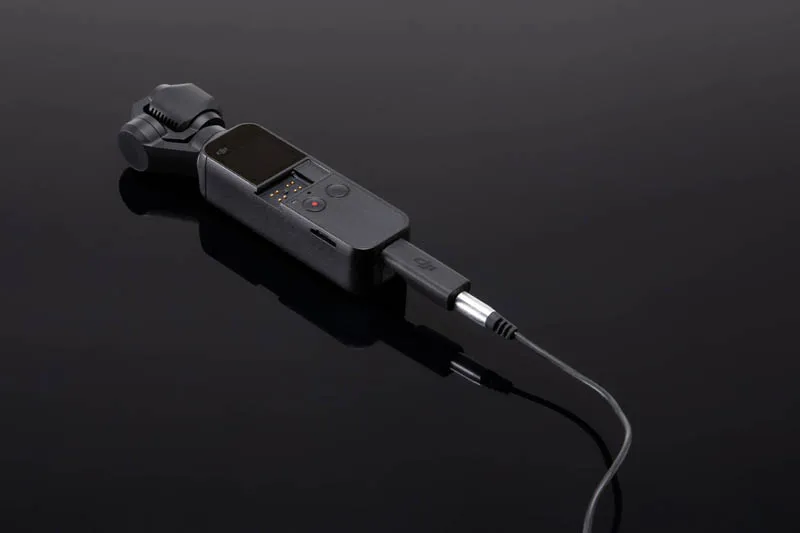 Карманный адаптер DJI Osmo 3,5 мм для карманной камеры Osmo, Поддержка внешнего микрофона 3,5 мм, профессиональный аксессуар для записи