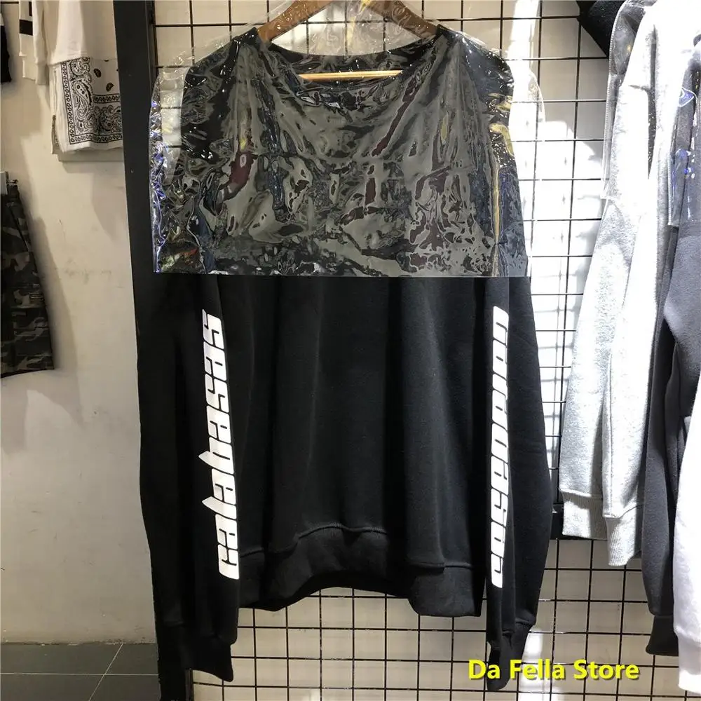 

Калабасас сезон 6 толстовки 2020 мужские женские хип-хоп Канье Уэст толстовки калабасас рукав логотип толстовка высокое качество Азиатский размер