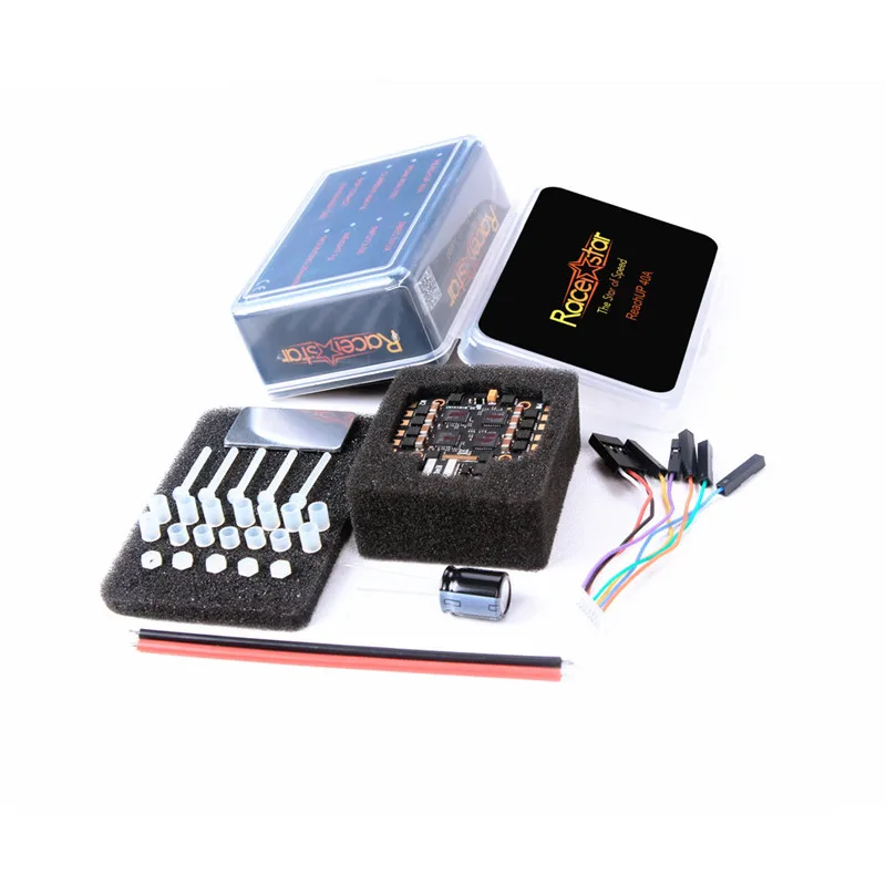 20x20 мм Racerstar ReachUp 40A BLheli_32 2-6S 4в1 DShot1200 бесщеточный ESC для радиоуправляемого дрона FPV Quadcopter игрушки Запасные части w/5 V BEC
