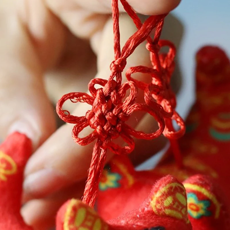 16 styles 2022 Year Of The Tiger Chinese New Year  Zodiac Plush Tiger Toys Pendant Random gifts for guests Tiger Mascot