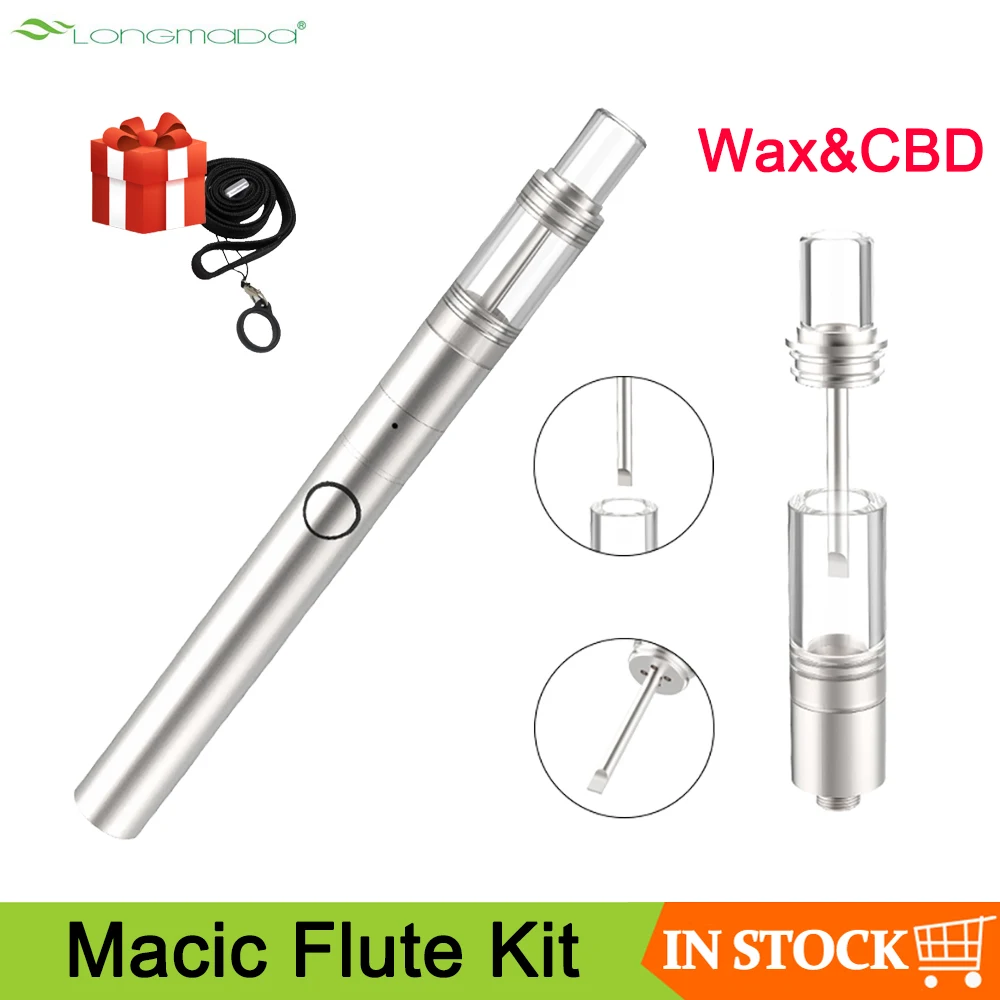 Оригинальный набор для вейпа 2 в 1 Longmada Macic Flute с аккумулятором 650 мАч испаритель