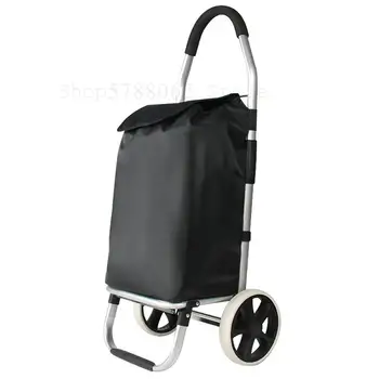 

Aluminum folding portable climbing shop shopping cart small cart trolley cart luggage trolley trailer