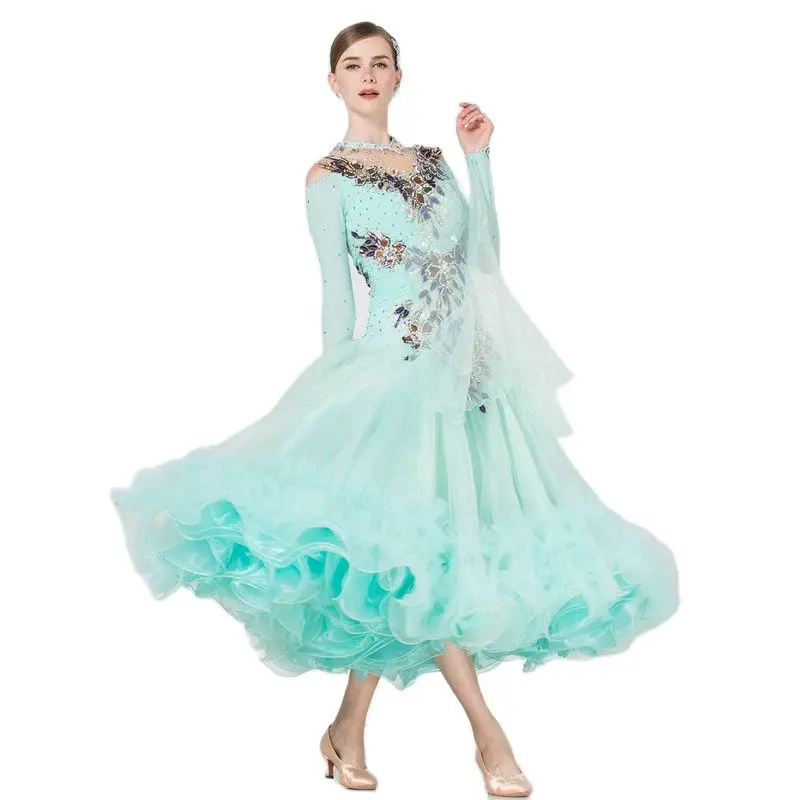 B17201Plussizedancecostumeswomensexyballroomdancedressfor