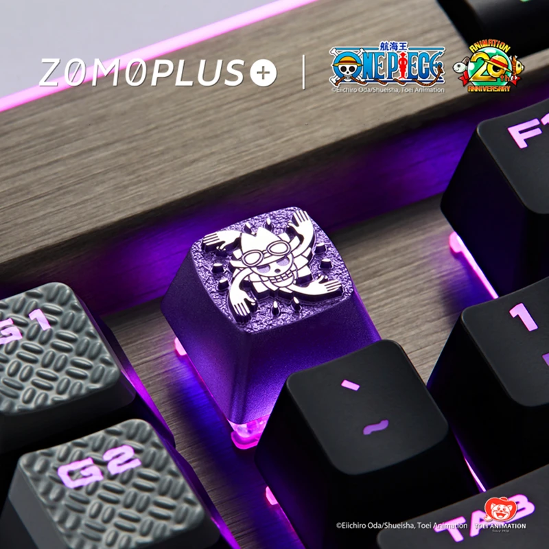 Chave de Uma Design de Personalidade Liga de Alumínio Tampa Peça Teclado Mecânico Keycap um Pedaço Nico · Robin Cherry mx Eixo Keycaps M29 - Imagem 2