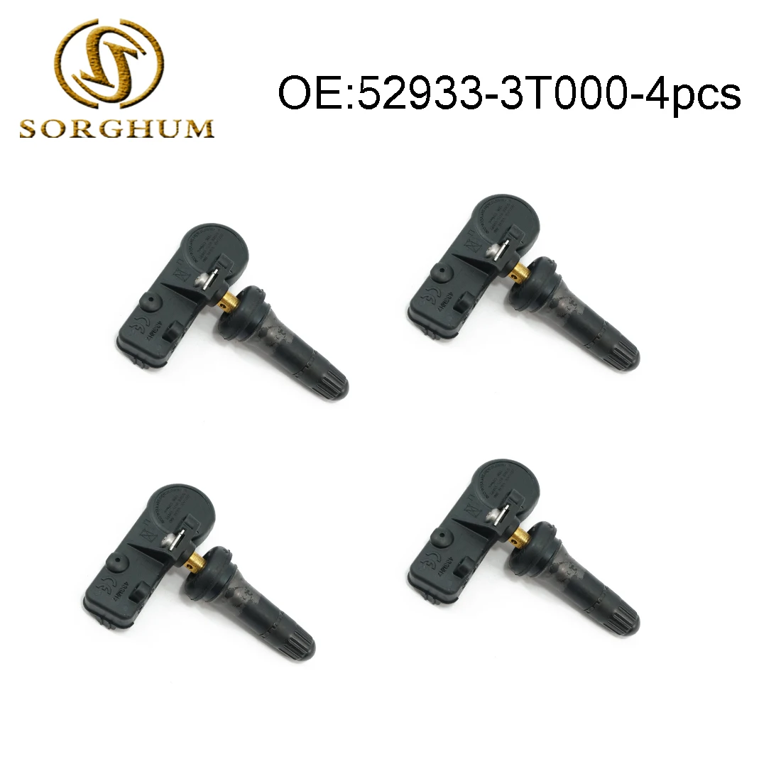 4 шт. TPMS датчик давления в шинах для hyundai Kia 52933-3T000 529333T000 система мониторинга давления в шинах