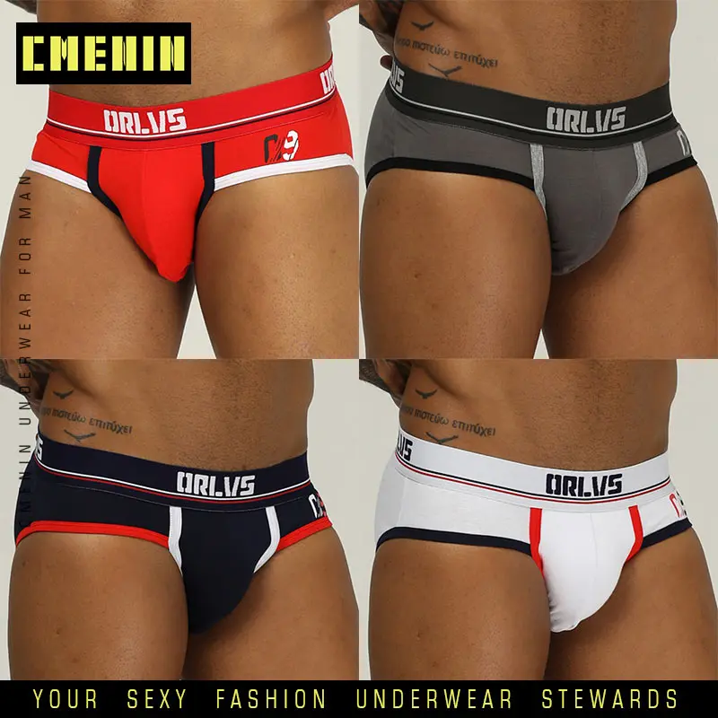 

4PCS Sexy Men Underwear Briefs Cotton Mesh Breathable Mens Underwear Soft Underpants Camouflage Cueca Male Panties Lingerie