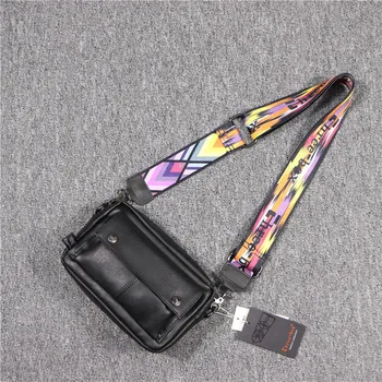 

Newhotstacy Bag 100419 men's shoulder bag ribbons retro cross body bag handbag