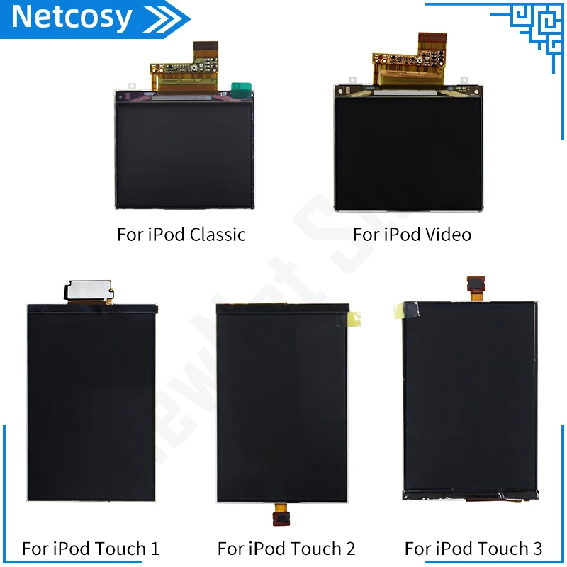 Per Ipod Video/Parti Di Ricambio Dello Schermo Lcd Classico Per Ipod Touch 1 2 3 Schermo Lcd