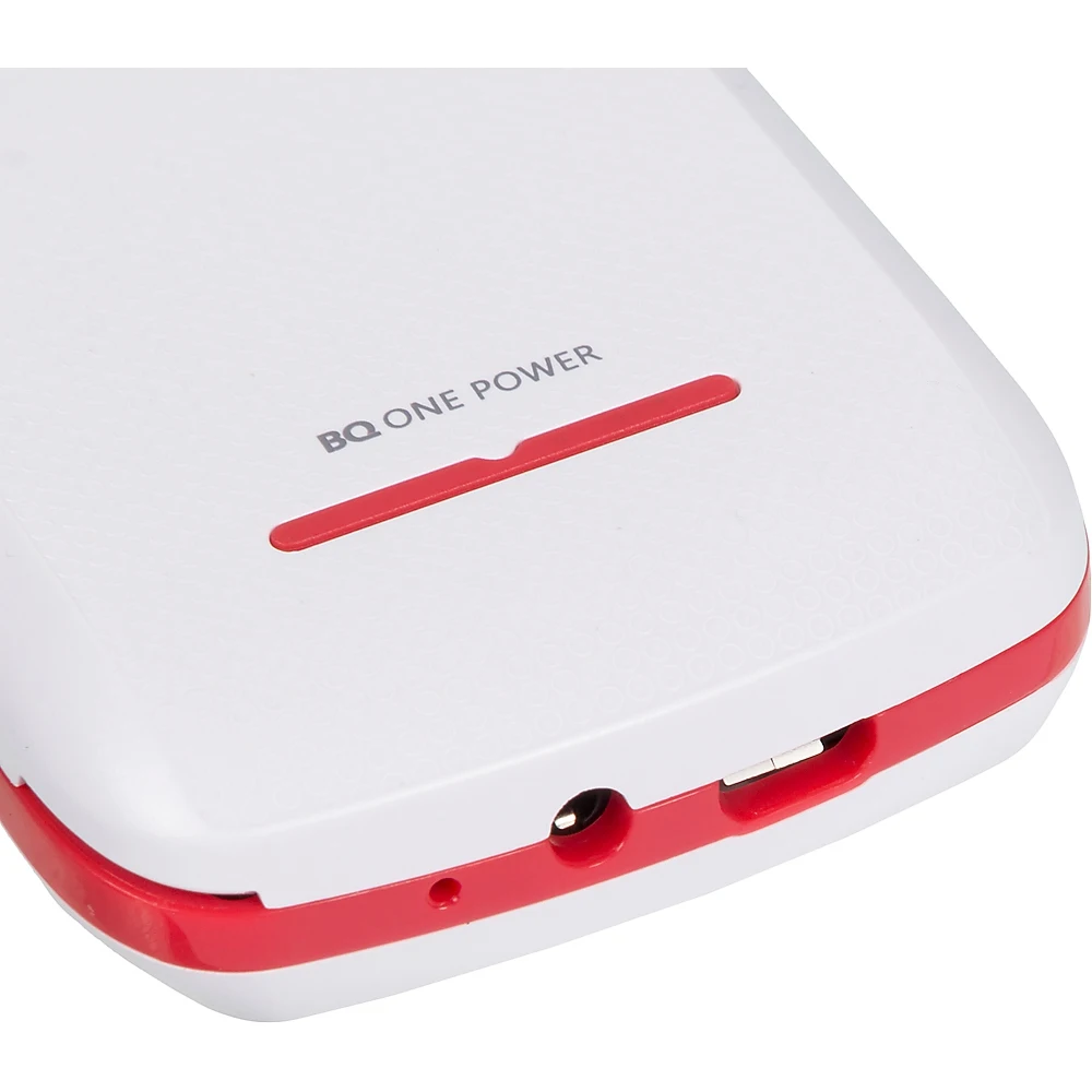 Mobile phone BQ One Power 1846 32 MB white/red 2Sim 1.7" TN 128x160 0.3Mpix