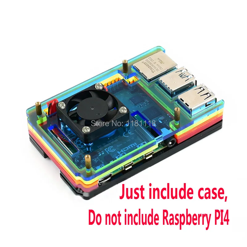 Raspberry pi 4 Модель B 3,5 дюймов lcd 3,5 дюймов ЖК-чехол для 4B