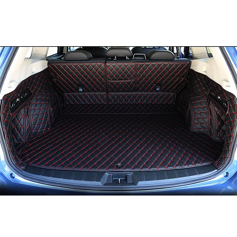 Für Subaru Forester 2021 2020 2019 Mikrofaser Leder All Inclusive  Kofferraum Matte Auto Schwanz Box Pad Abdeckung Innenräume Zubehör -  AliExpress