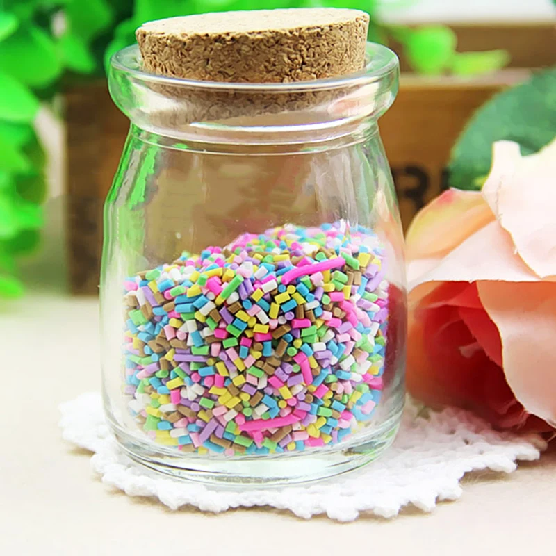 10 г фрукты ломтики талисманы клейкие аксессуары наполнитель игрушки DIY Lizun пушистые поставки слаймов поддельные торт сладости сахар посыпать украшения