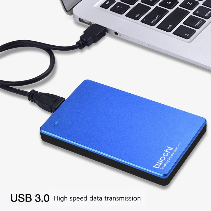 2TB 1TB Super External Hard Drive Disk USB3.0 HDD Storage PC Mac Tablet Xbox PS4 TV Add Logo Free Design