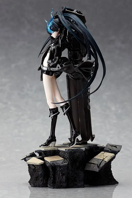 

Hatsune Blackened Hatsune Black Rock Shooter Cannon Black Rock Subwoofer Scene Model Ornaments Garage Kit Boxed Doll