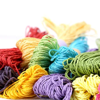 

24PCS Colorful Paper Rope for Children Handmade DIY Toys Material Kindergarten educational toys tools 30Meters*2mm