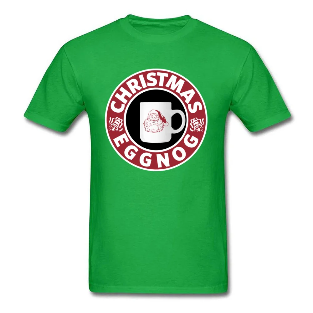 Christmas_Eggnog_4756 Newest Short Sleeve Family T-Shirt 100% Cotton Crew Neck Men Tees Customized Tops T Shirt Mother Day Christmas_Eggnog_4756 green