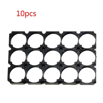 

10PCS Black 21700 3x5 Battery Holder Cell Safety Plastic Brackets for 21700 Batteries Pack Accessories