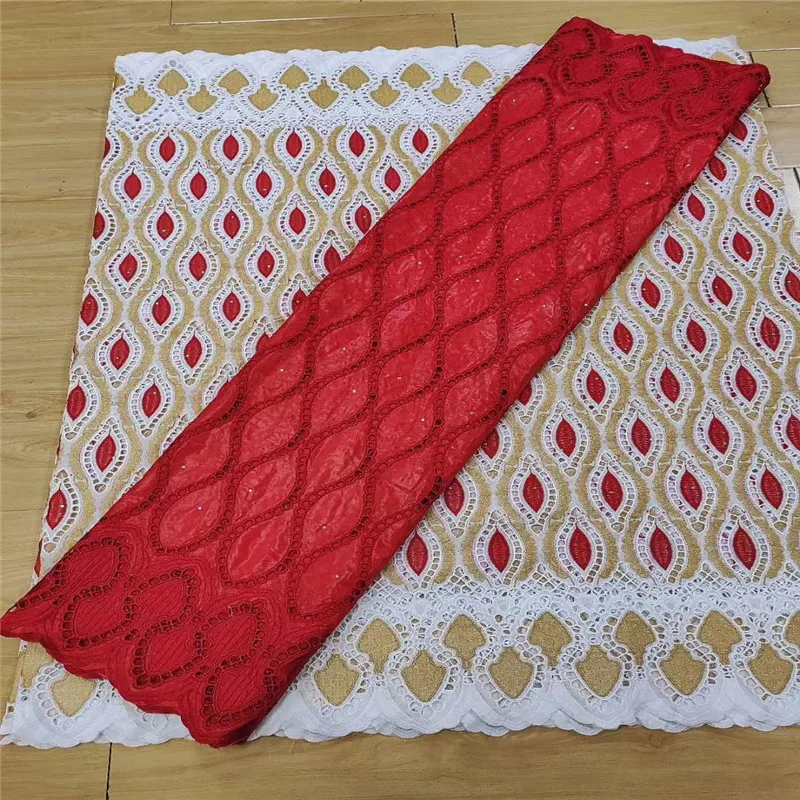 2.5 y Swiss lace fabric +2.5 Bazin Brode riche embroidery African 100% cotton fabrics voile popular Dubai style 13L | Дом и сад