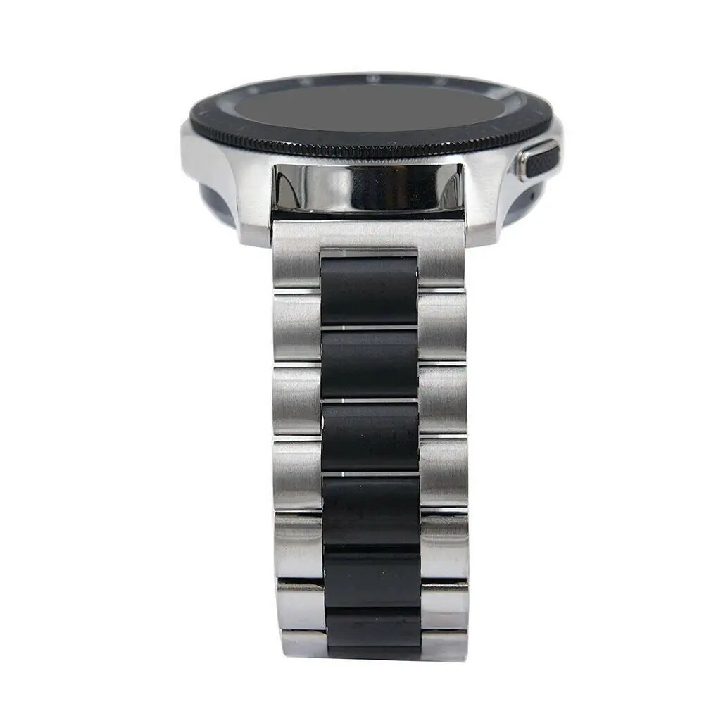 Ремешок для часов из нержавеющей стали для huawei Watch GT/2 Pro 22 мм Универсальный сменный Браслет ремешок для samsung gear S3 Frontier