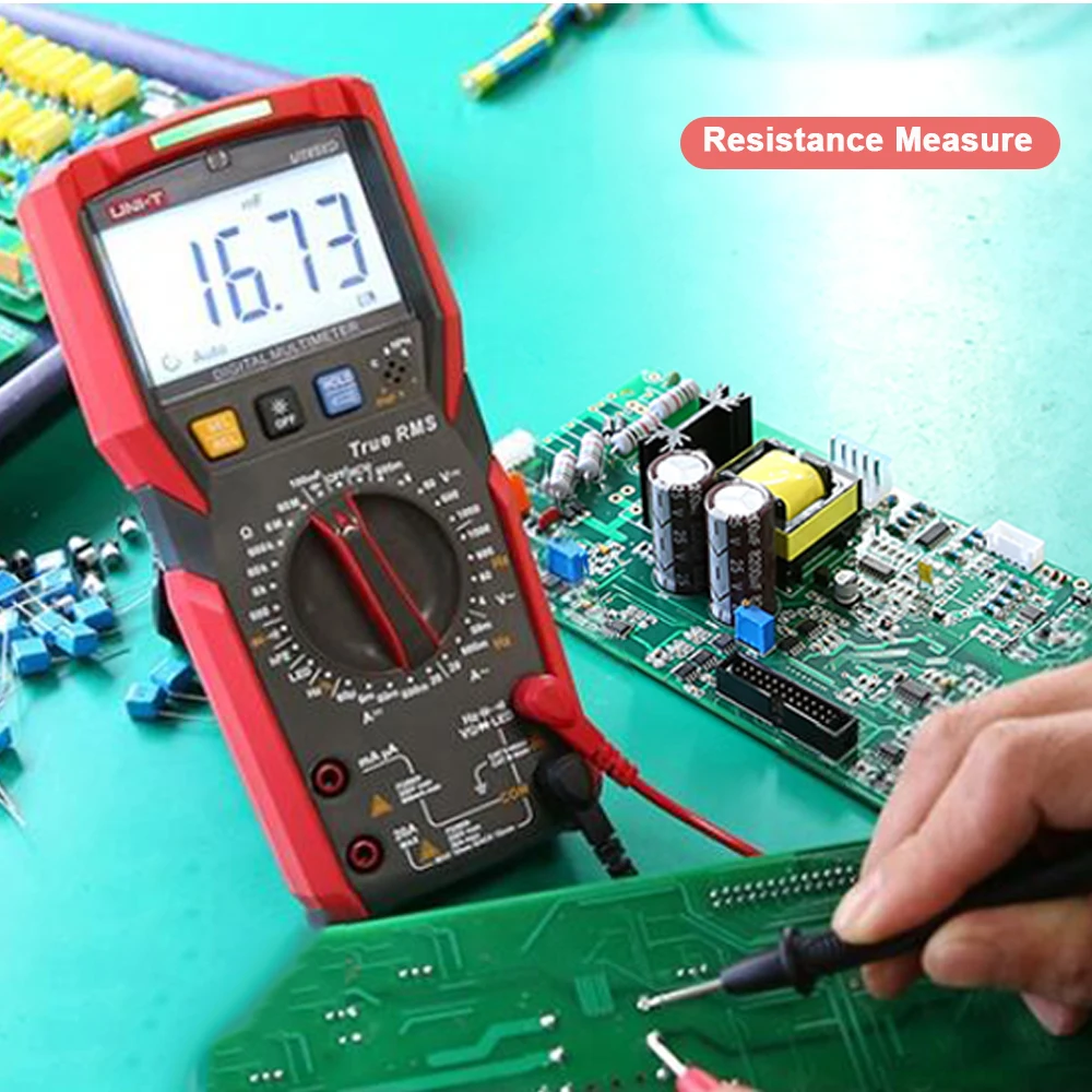 UNI-T UT89X UT89XD True RMS Professional Digital Multimeter Tester NCV 20A Current AC DC Voltmeter Capacitance Resistance Tester