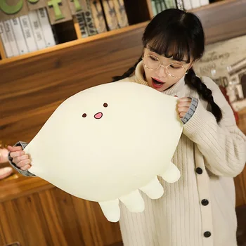 

Korean Cartoon Soft Cute Expression Small Octopus Doll Plush Toy Pendant Dumpling Pillow Doll Girl