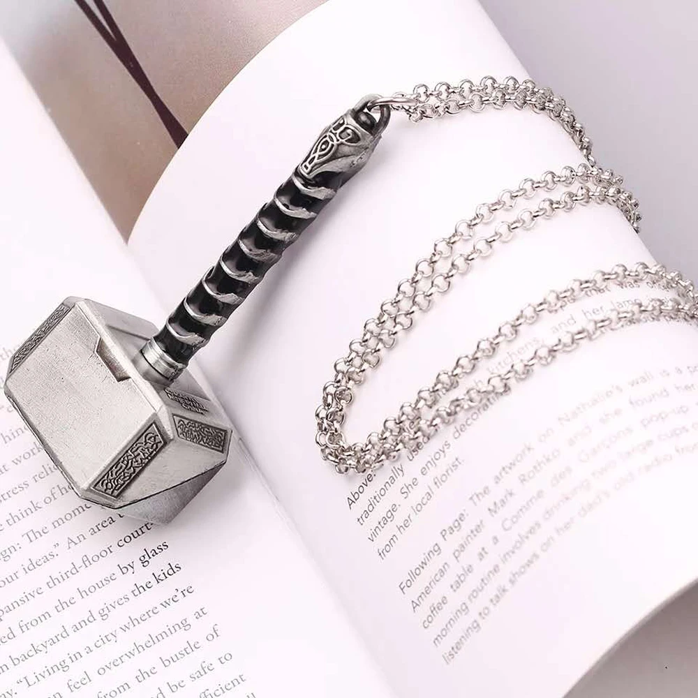 Hamer Roestvrij Hanger Ketting Jongen Mannen Mode Creatieve Verklaring  Choker Sieraden Collier Homme Dropshipping Groothandel|Hanger Kettingen| -  AliExpress