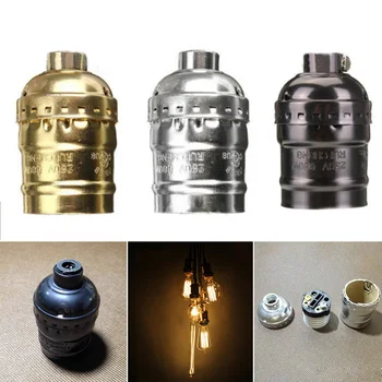 

Bar Restaurant Easy Install Practical Adaptor Hotel Vintage Home Decor Durable Cafe Living Room Pendant Lamp Holder