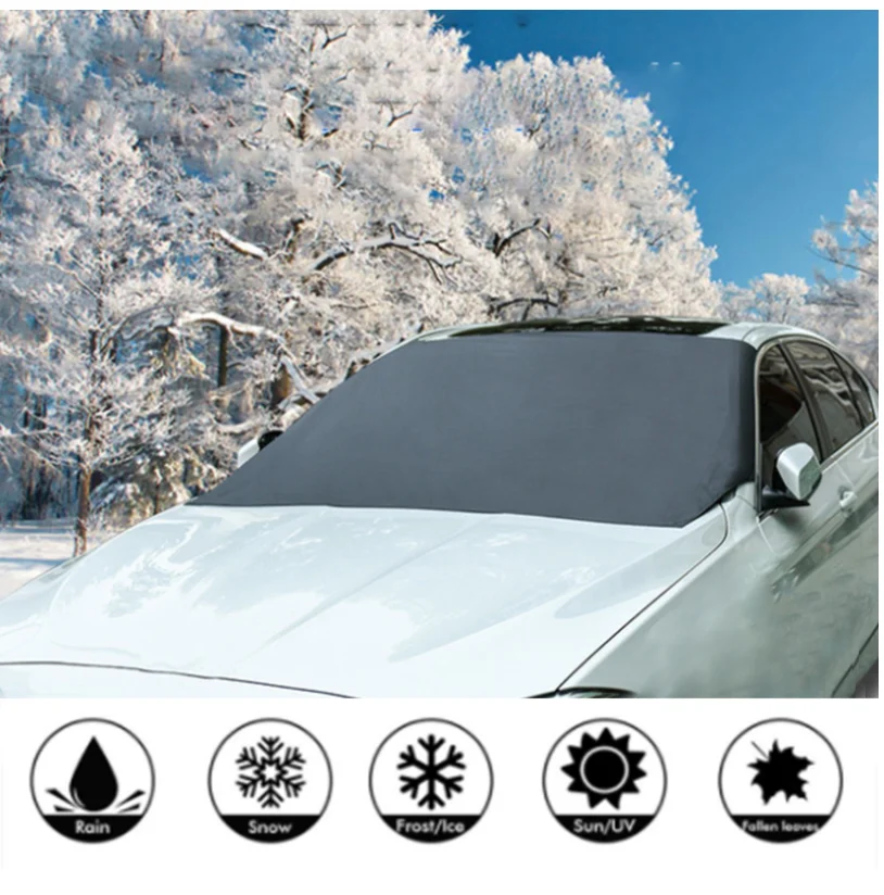 

Automobile Magnetic Sunshade Cover Car Windshield Snow Sun Shade Waterproof Protector Cover Car Front Windscreen Cover
