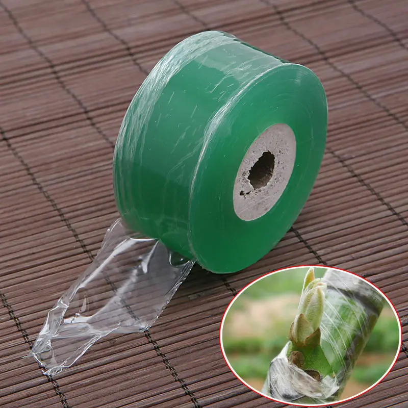 3cm nursery grafting tape stretchable self-adhesive garden tree seedling grafting tape garden tools fruit tree grafting film images - 6