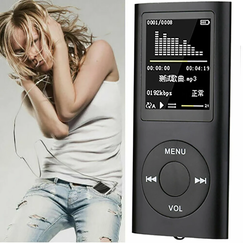 MP3 MP4 плеер 1 8 &quotЖК HD видеокарта Классическая 32 Гб портативная Поддержка музыки