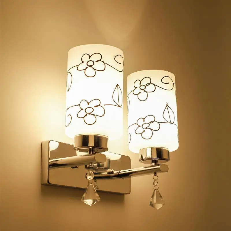 Современный Wandlampe Lampara Pared ванная комната Kinkiety кристалл для дома Wandlamp аппликация Murale светильник спальня настенный