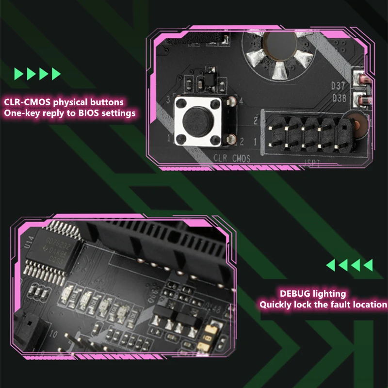 MAXSUN Full New Motherboard Challenger H510M USB3.1 LGA1200 M-ATX SATA 3.0 PCI-E NVME Support intel 10 11 Core Dual channel DDR4 latest computer motherboard