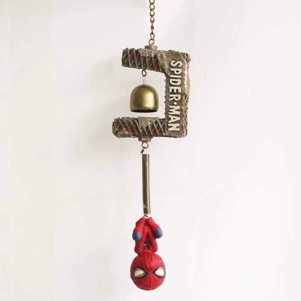 Wind chime A Настольная книга украшения Q версия человек паук ночник несколько необыкновенных воинов общежитии детей мужской подарок на день рождения - Цвет: Wind chime A