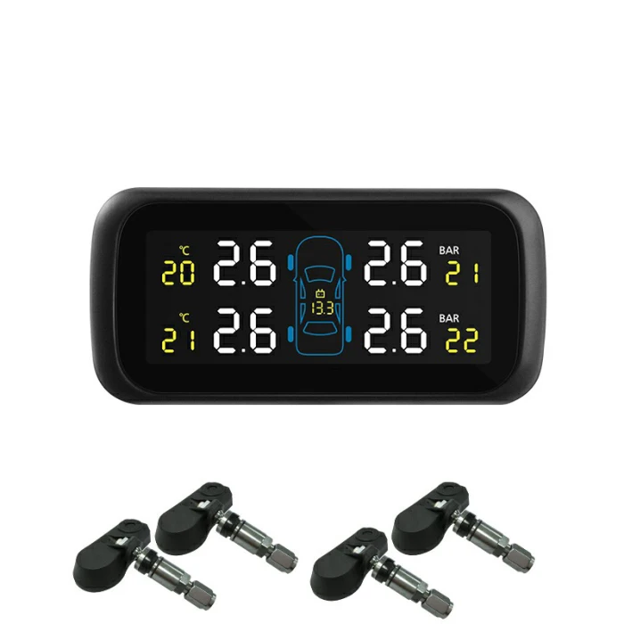 Автомобильная Беспроводная система контроля давления в шинах TPMS с 4 внутренними датчиками U903Z TD326