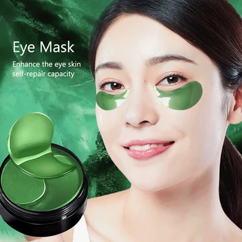

Eye Mask 60PCS Eye Treatment Gels Eye Patches with Algae Extract Moisturizing Reducing Dark Circles Puffiness Wrinkles Fine Line