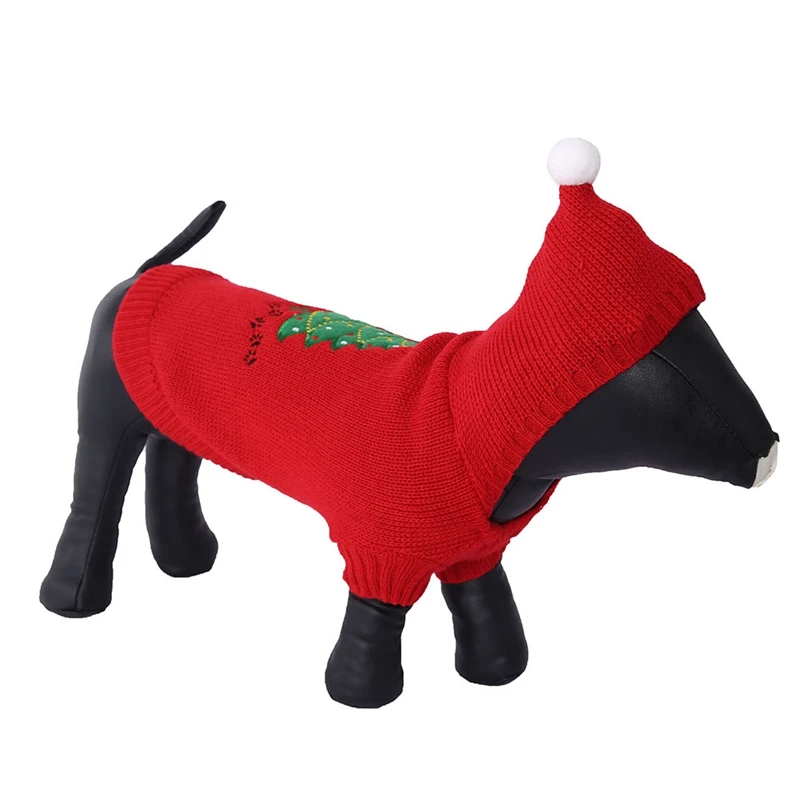 Dog Clothes Christmas Hoodies dog pullover Sweatshirt puppy Teddy head hoodie dog clothes winter warm pet dog jacket dog Coat
